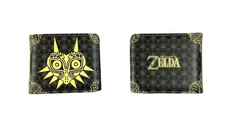 The Legend of Zelda PU Wallet Men Purse Zelda Game Style Wallet Card Coin Storage Game Peripherals Students Fashion Friends Gift