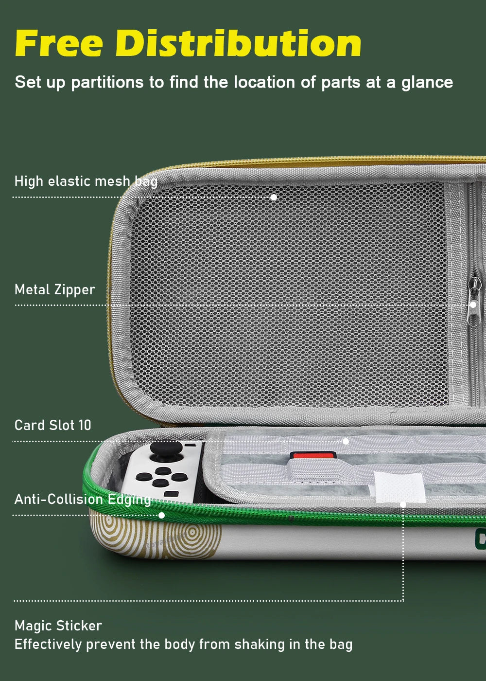 The Legend Of Zelda - Tears of The Kingdom Switch Case