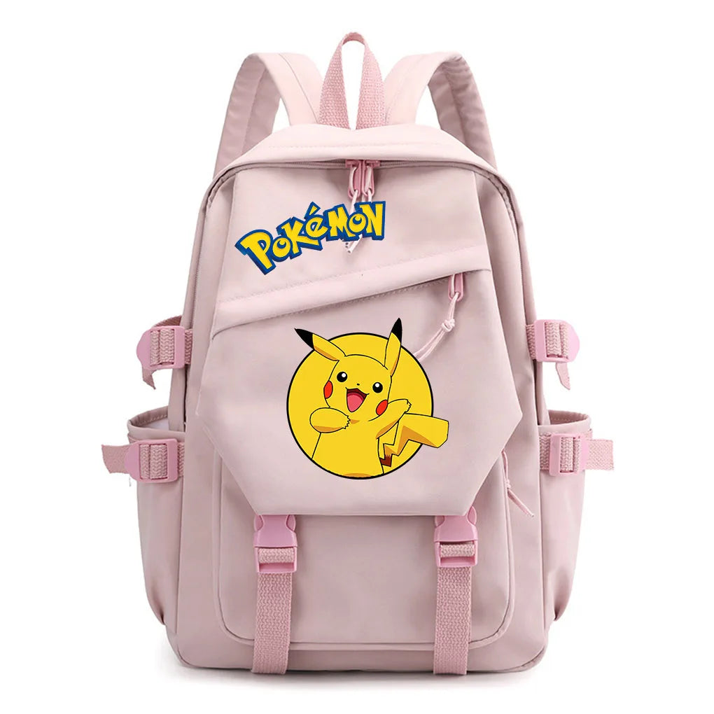 Pokémon Multi-Pocket Backpack – Large Capacity School & Travel Bag
