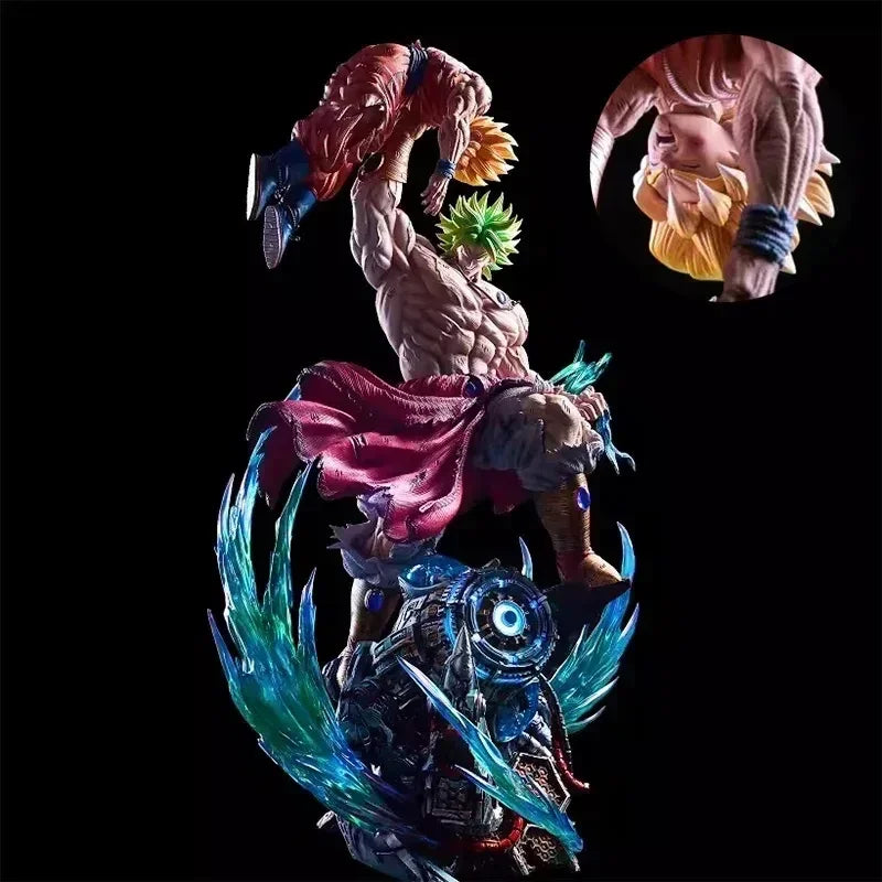 Dragon Ball Z Broly vs Goku Figurine – 28cm / 20cm Figurine