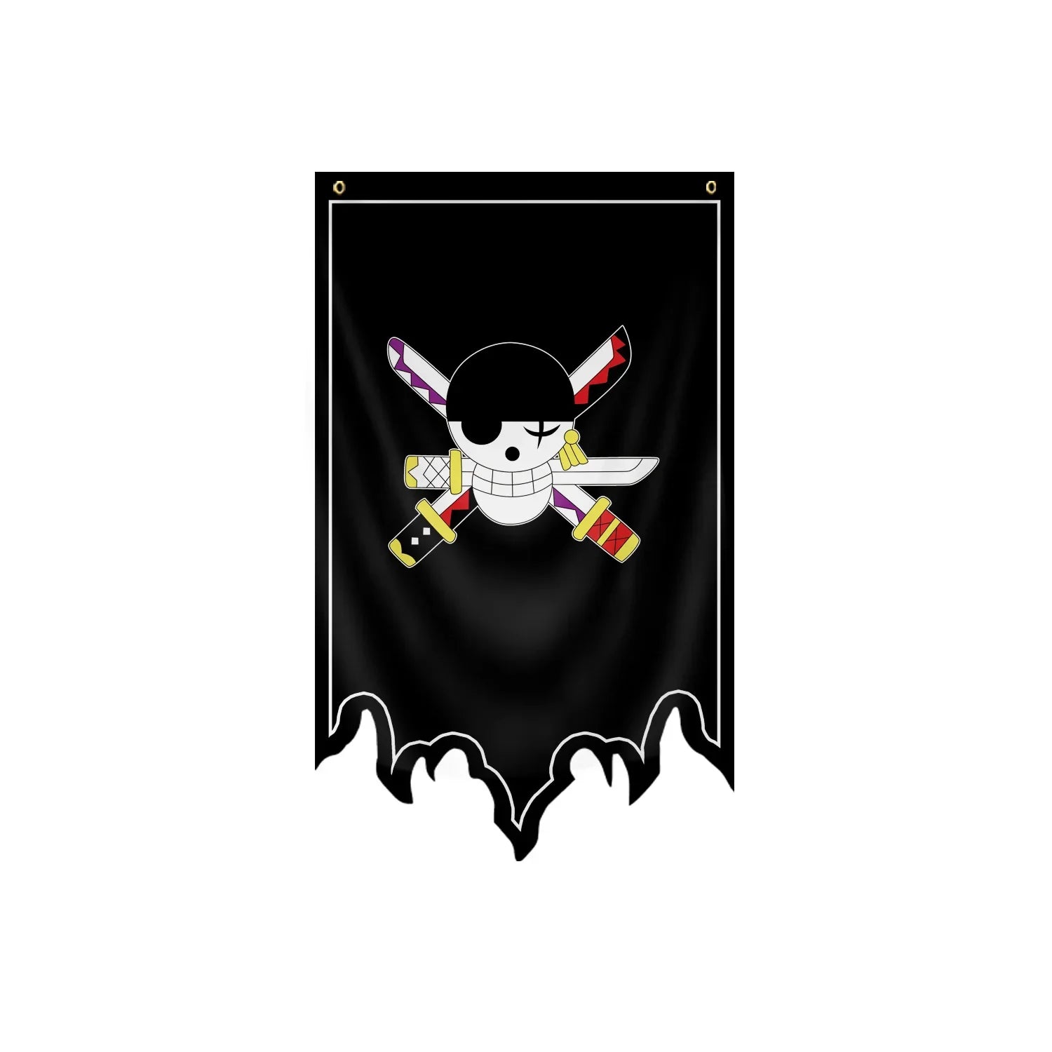 One Piece Pirate Crew Jolly Roger Wall Flag – 30x50cm