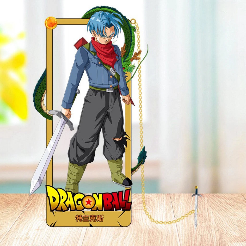 Dragon Ball Z 3D Metal Bookmarks – Anime Character Collection