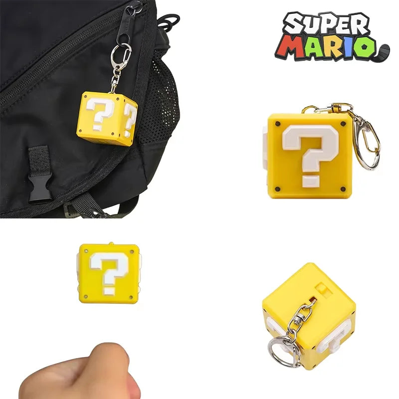 Super Mario Question Block Keychain
