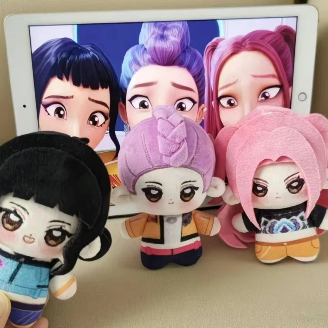 K-POP Demon Hunters Plush Dolls – Collectible Mini Plush Set (3 Styles)