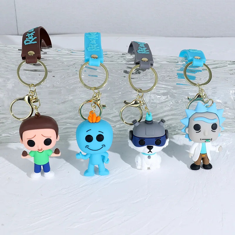 Rick and Morty - Character Keychains