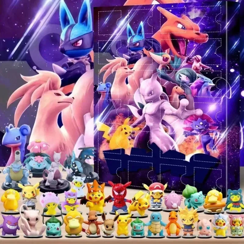 Pokémon Christmas Countdown Advent Calendar – 24 Surprise Mini Figures