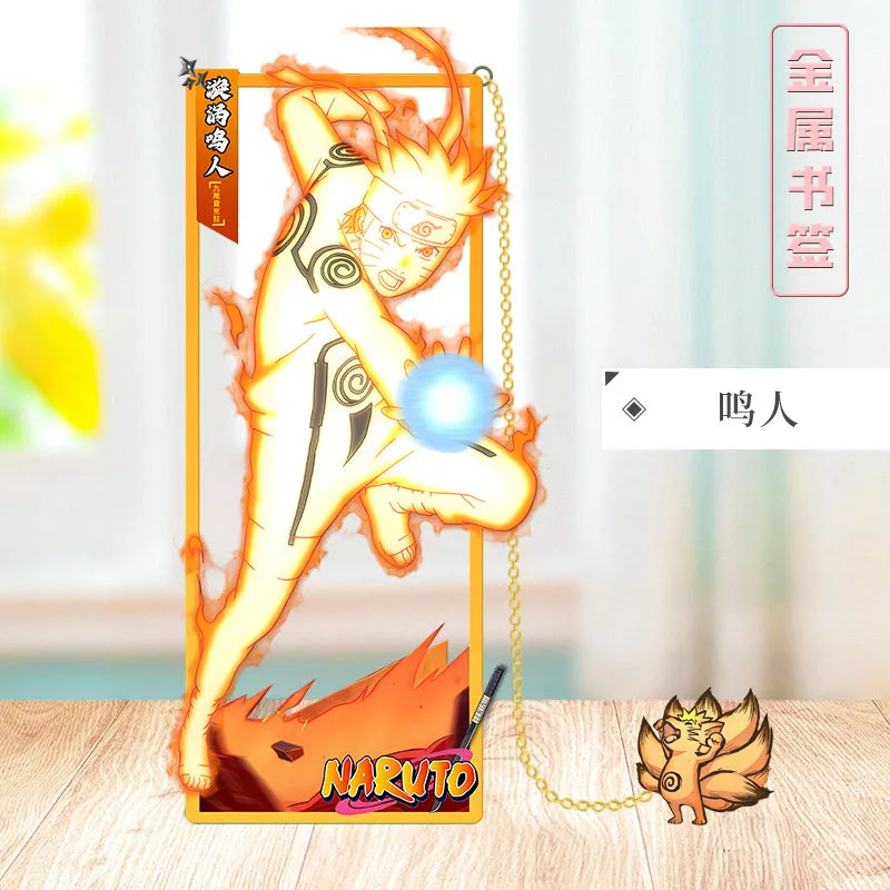 Naruto Metal Character Bookmarks – 9x4cm