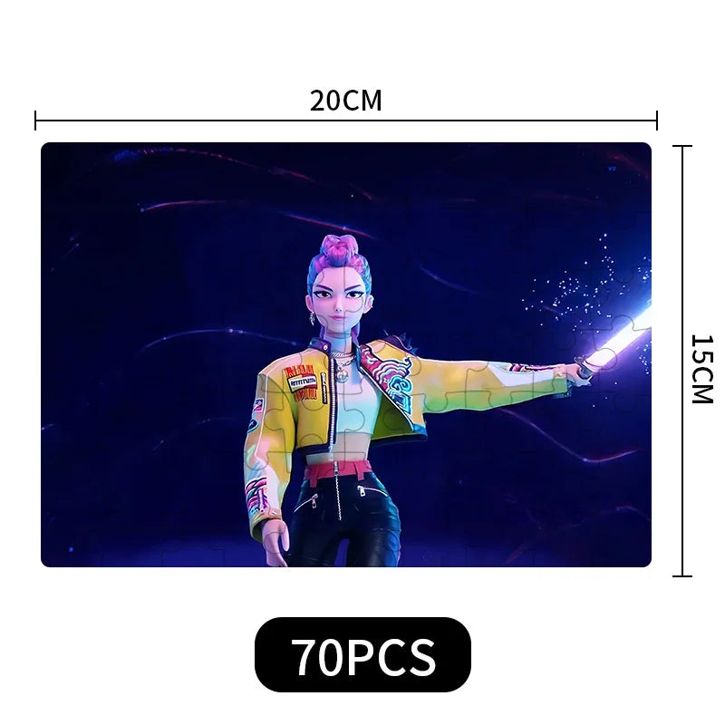 K-Pop Demon Hunters 70-Piece Mini Puzzle (Multiple Variants)