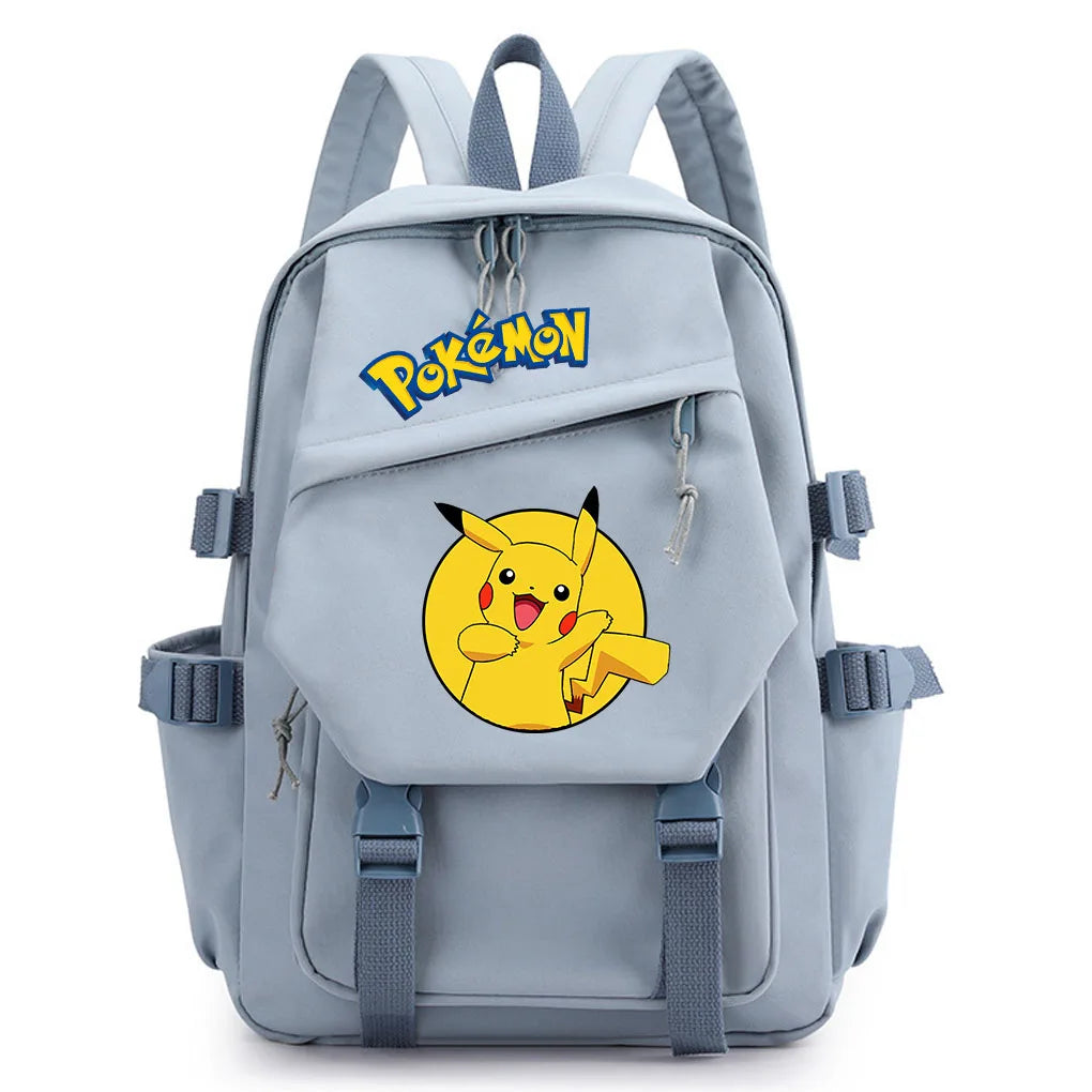 Pokémon Multi-Pocket Backpack – Large Capacity School & Travel Bag
