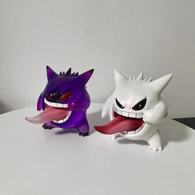 Pokemon Gengar 9cm Collectible Figurine – White & Purple Variants