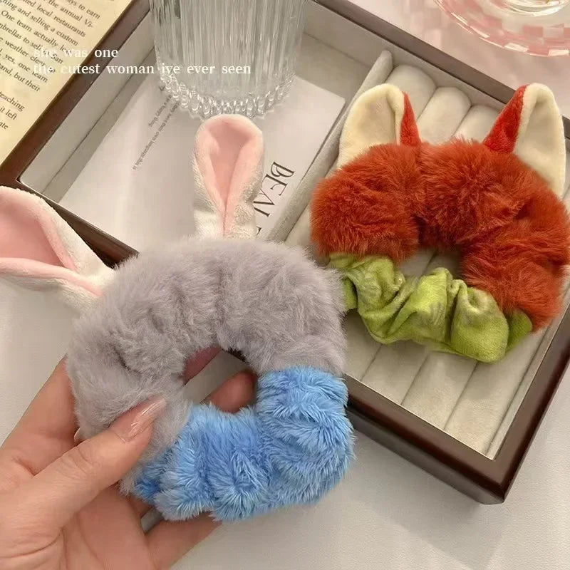 Zootopia Plush Hair Scrunchies
