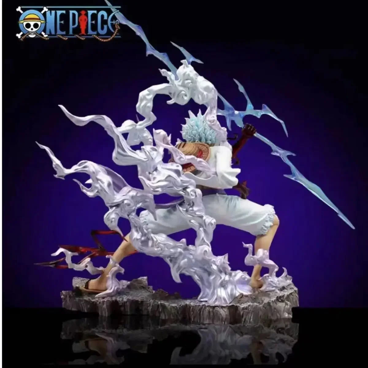 One Piece – Gear Fifth Nika Luffy Lightning Figure (25cm)