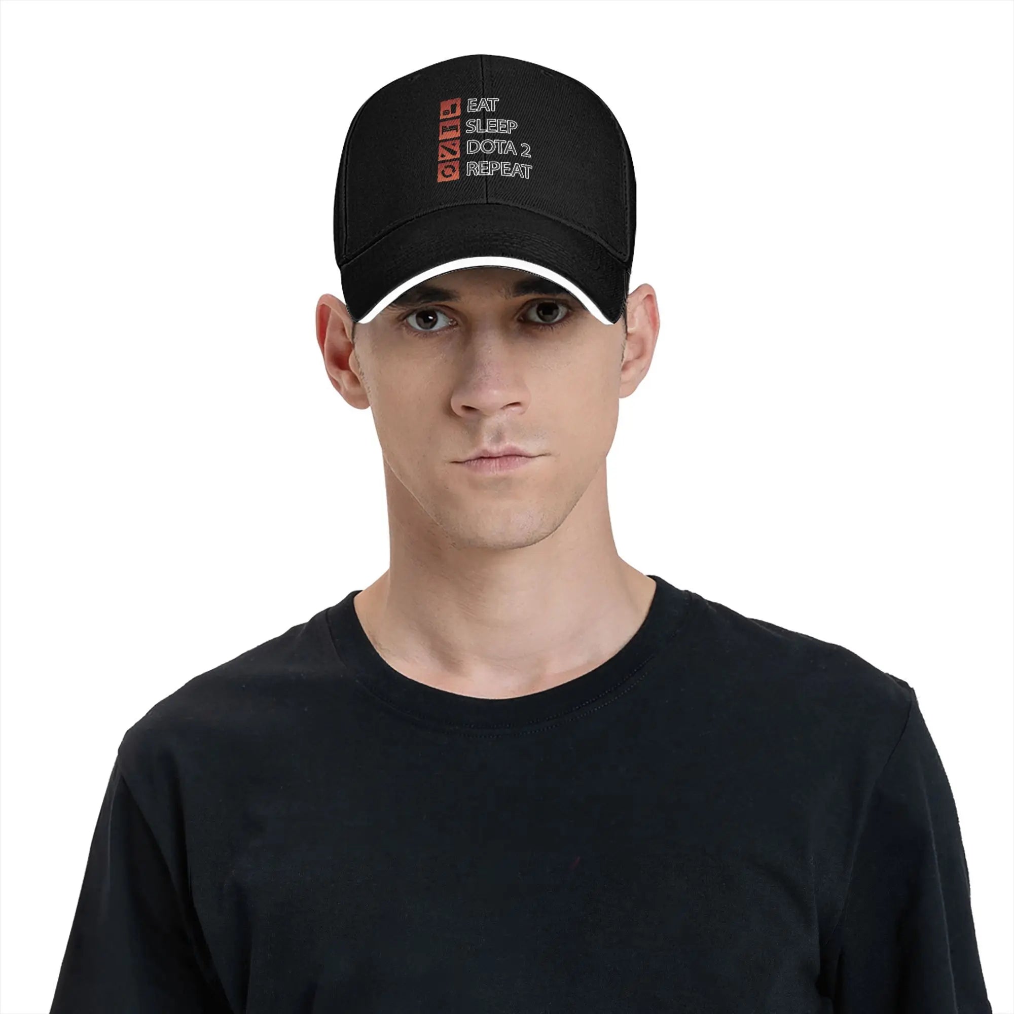 Eat Sleep Dota 2 Repeat Cap – Gamer Hat