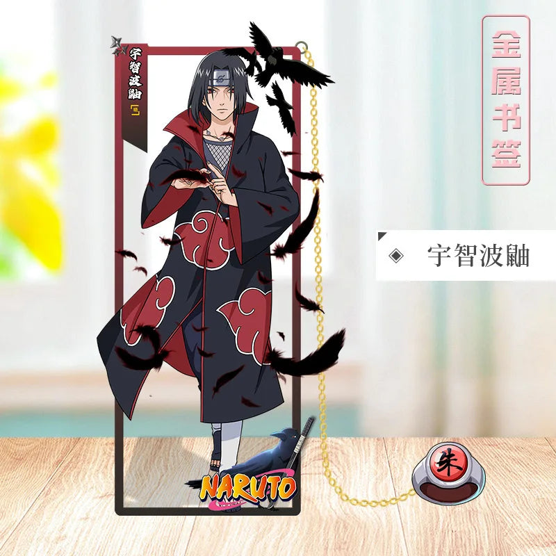 Naruto Metal Character Bookmarks – 9x4cm