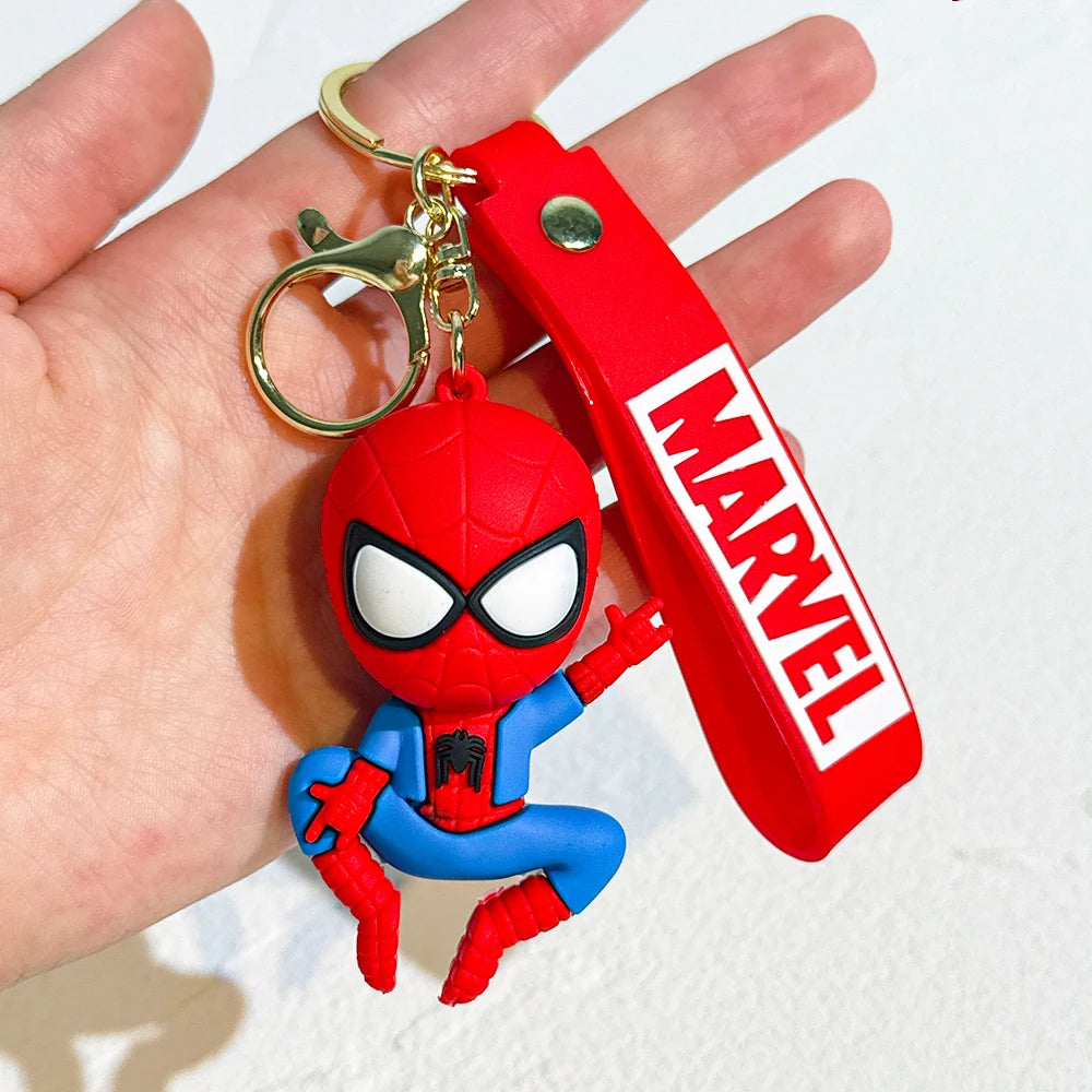 Marvel Avengers Superhero Keychain Collection – 6 Designs or Full Set
