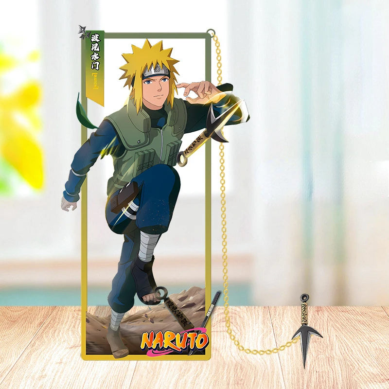 Naruto Metal Character Bookmarks – 9x4cm