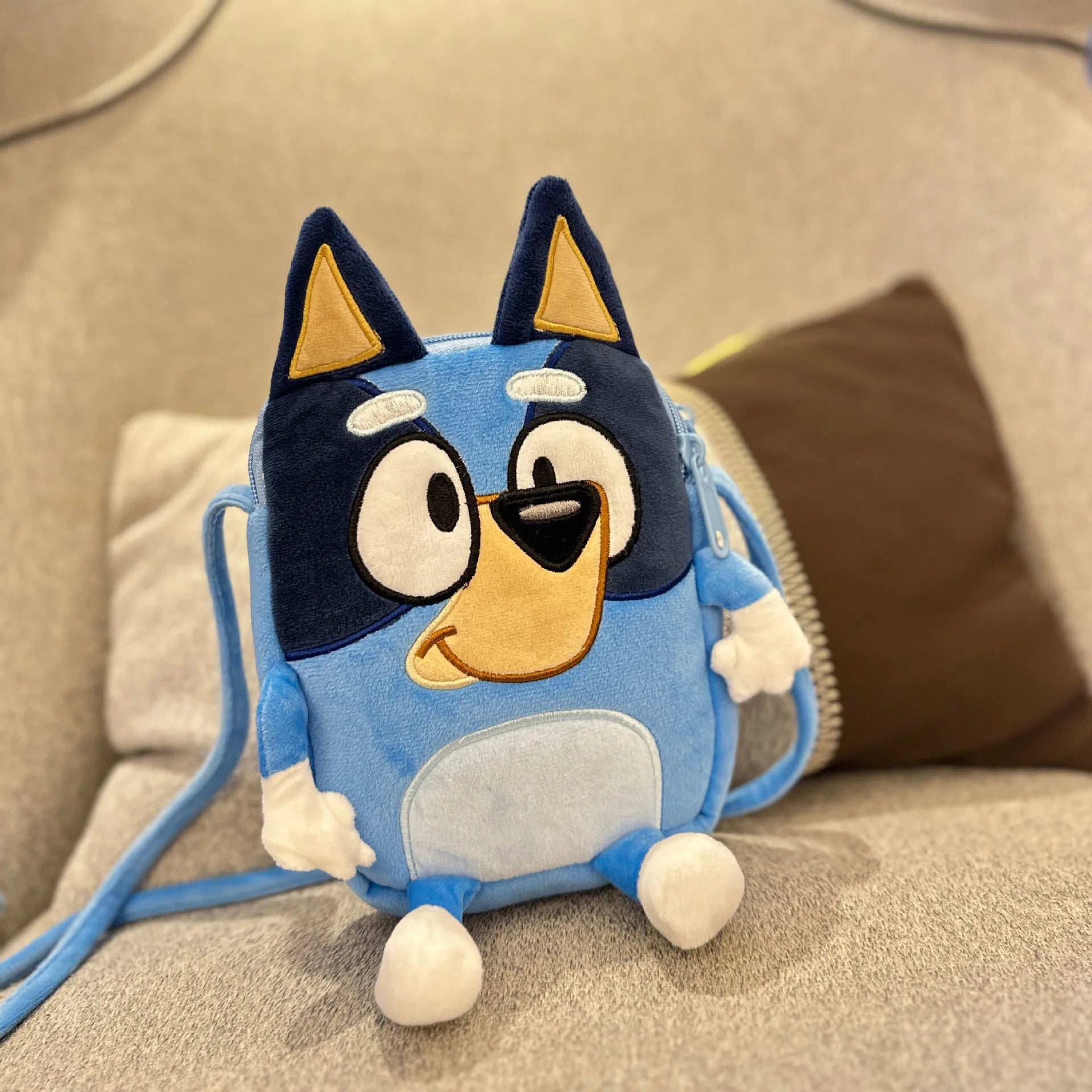 Bluey Plush Backpack – Soft Kids Bag for School or Daycare