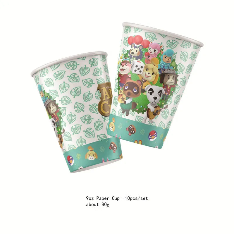 Animal Crossing - Birthday Themed Party Supplies