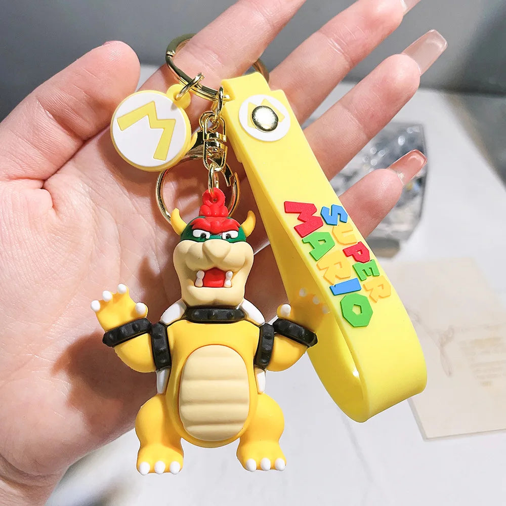 uper Mario Character Keychain – Mario, Luigi, Yoshi & More