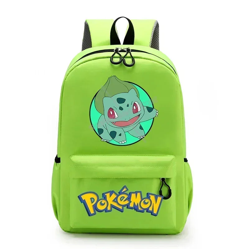 Pokémon Character Backpack – Pikachu, Squirtle, Charmander, Bulbasaur, Charizard & Jigglypuff Designs