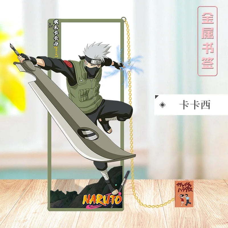 Naruto Metal Character Bookmarks – 9x4cm