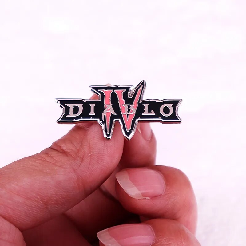 Diablo 4 - Brooch logo
