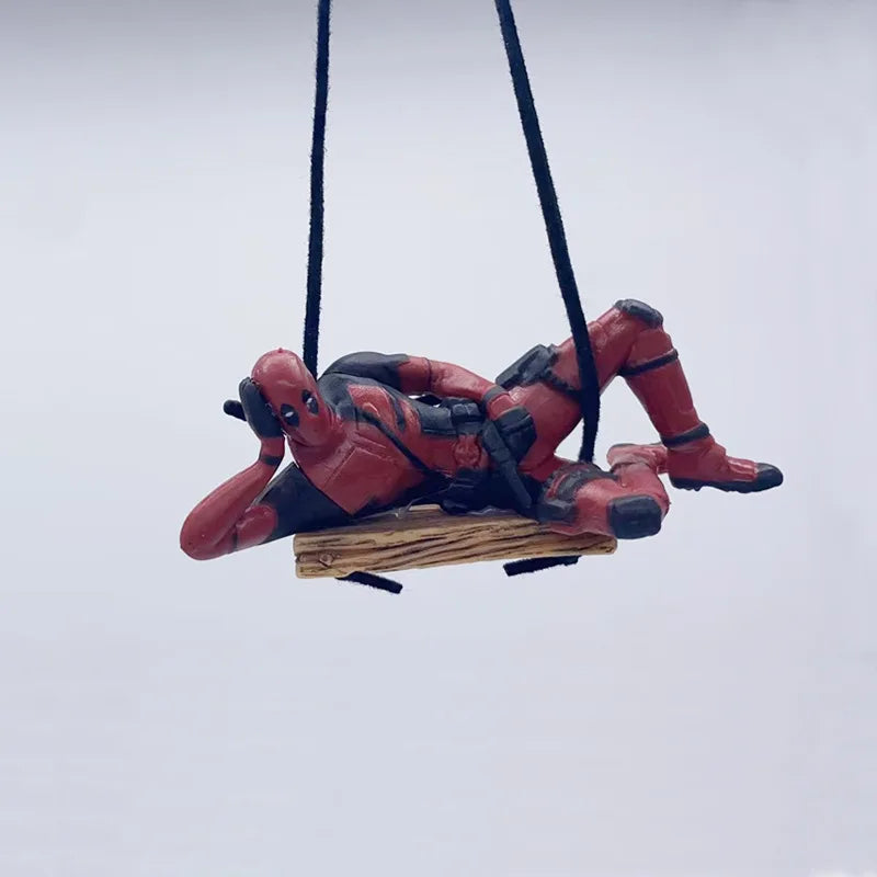 Deadpool Car Hanging Ornament Collection – Funny Dashboard Decorations (8 Variants)