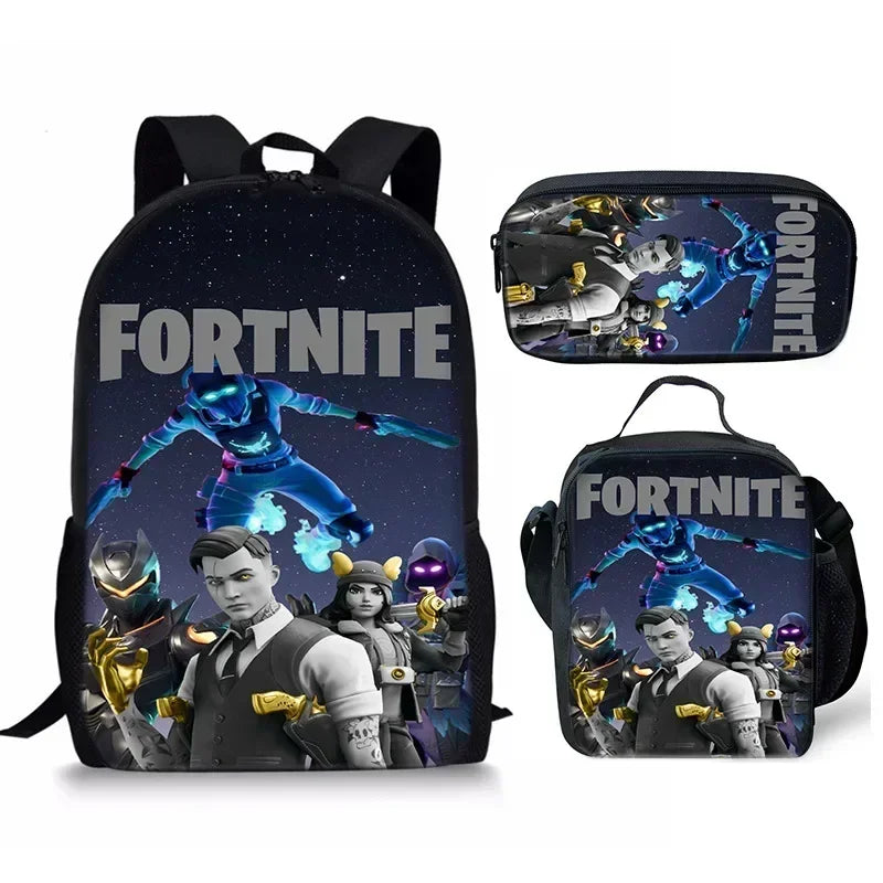 Fortnite 3-Piece Backpack Set – Multiple Styles