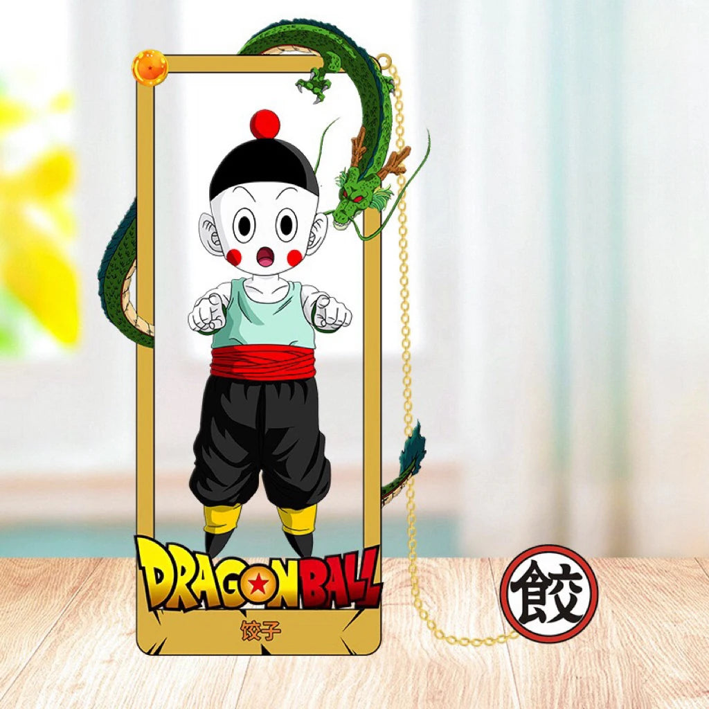 Dragon Ball Z 3D Metal Bookmarks – Anime Character Collection