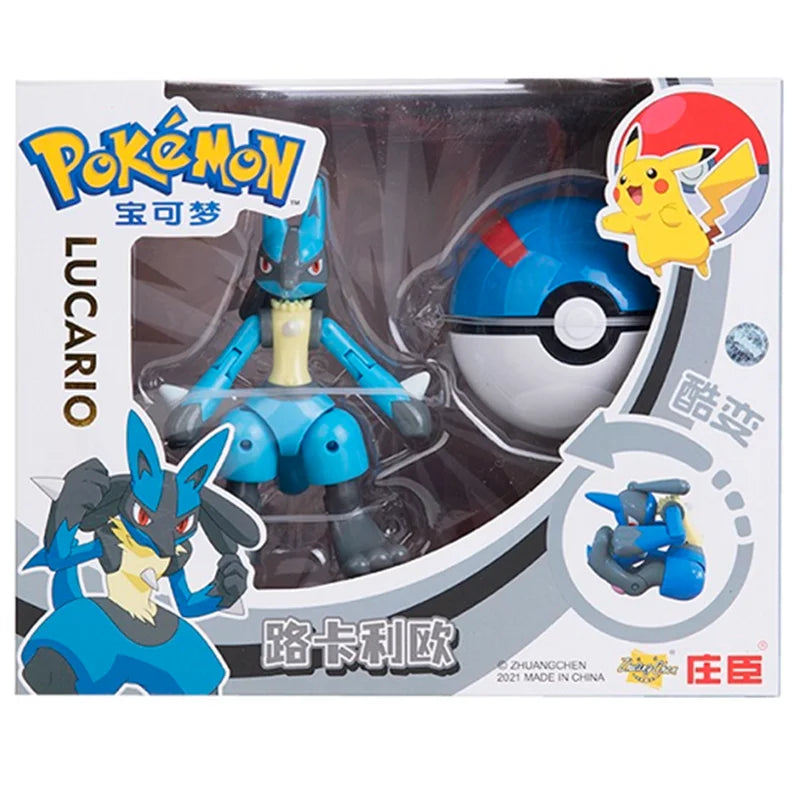 Pokémon Retractable Ball Figure – Assorted Characters