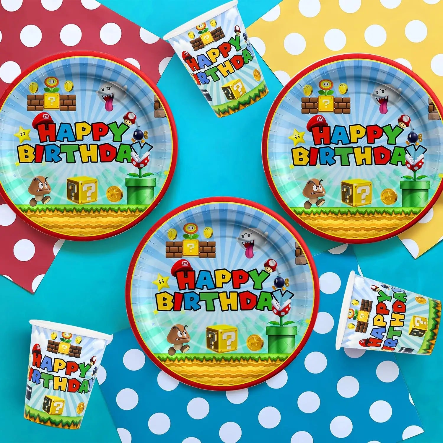 Super Mario™ Birthday Party Supplies