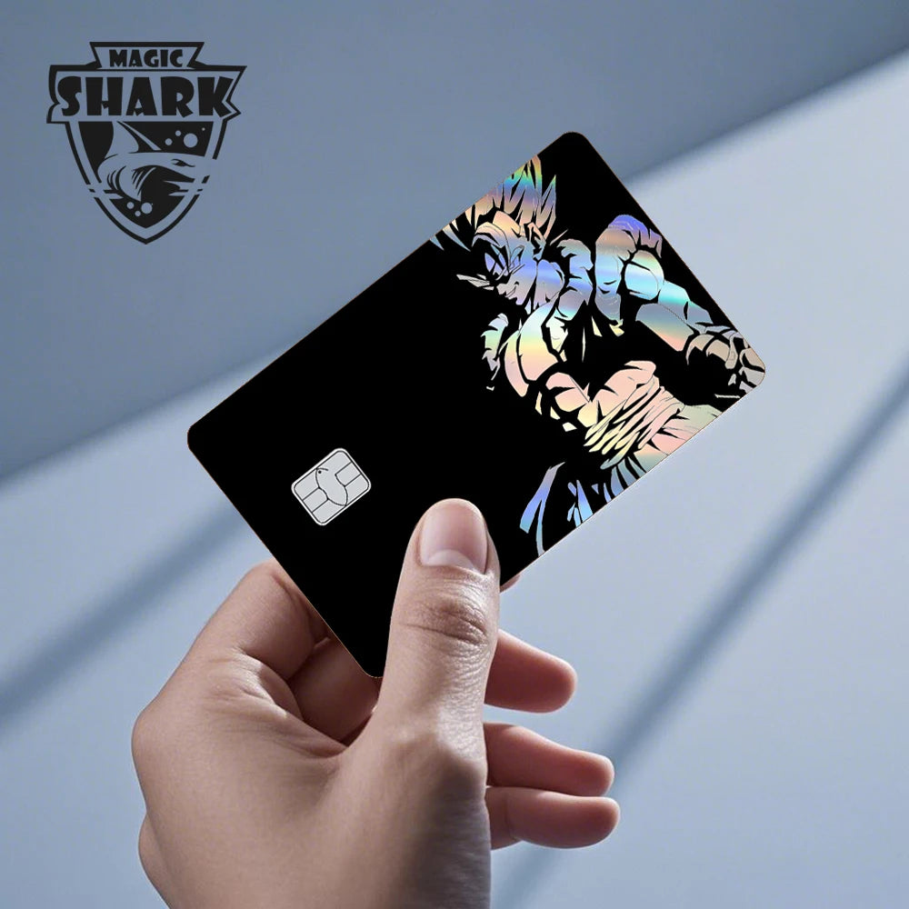 Dragon Ball Z EMV Card Stickers – Anime Card Skins for All Chip Sizes