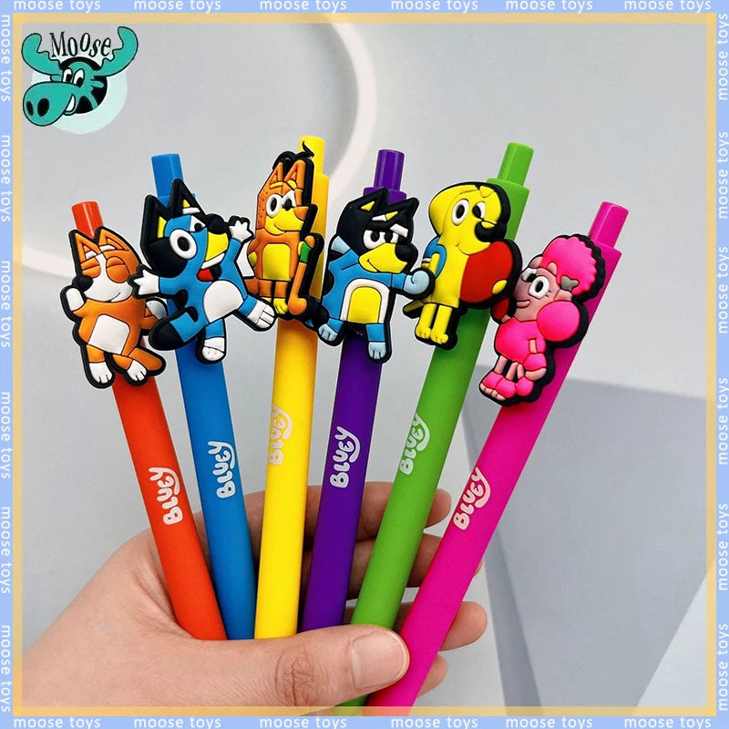 Bluey Character Gel Pens – Set of 6 or 30 Mixed Designs