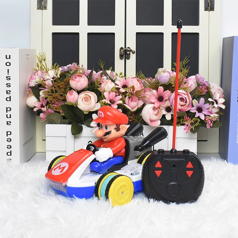Mario Kart RC Cars – Remote Control Toy with Lights
