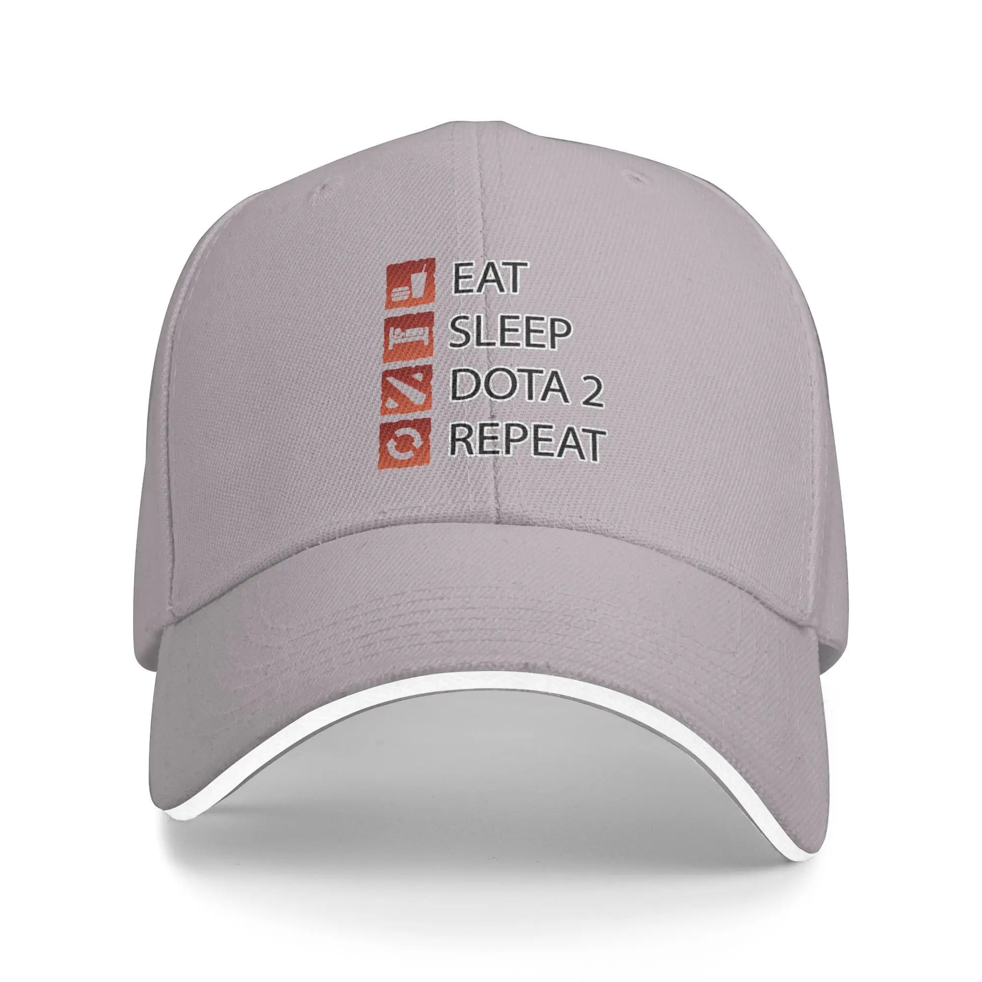 Eat Sleep Dota 2 Repeat Cap – Gamer Hat