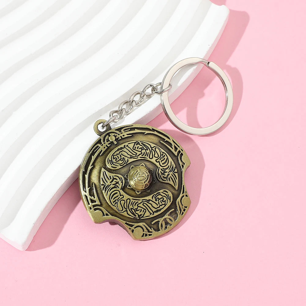 Dota 2 - Immortal Champion Shield Keychain