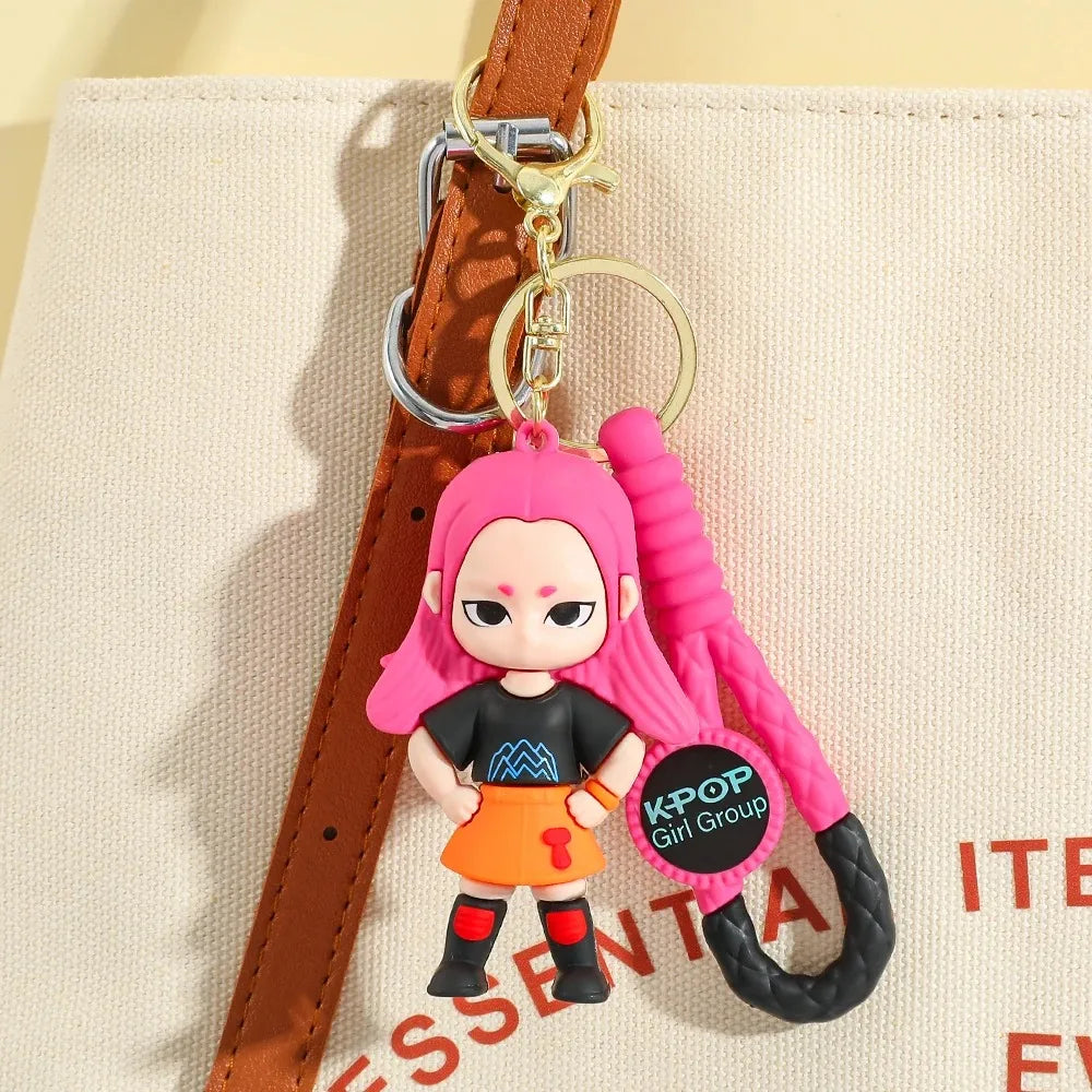 K-Pop Demon Hunters Character Keychains