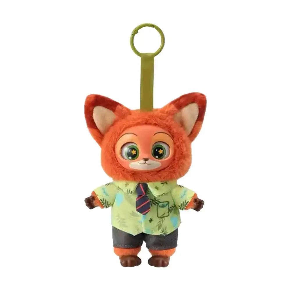 Zootopia Plush Character Keychains – Mini Plush Bag Charms
