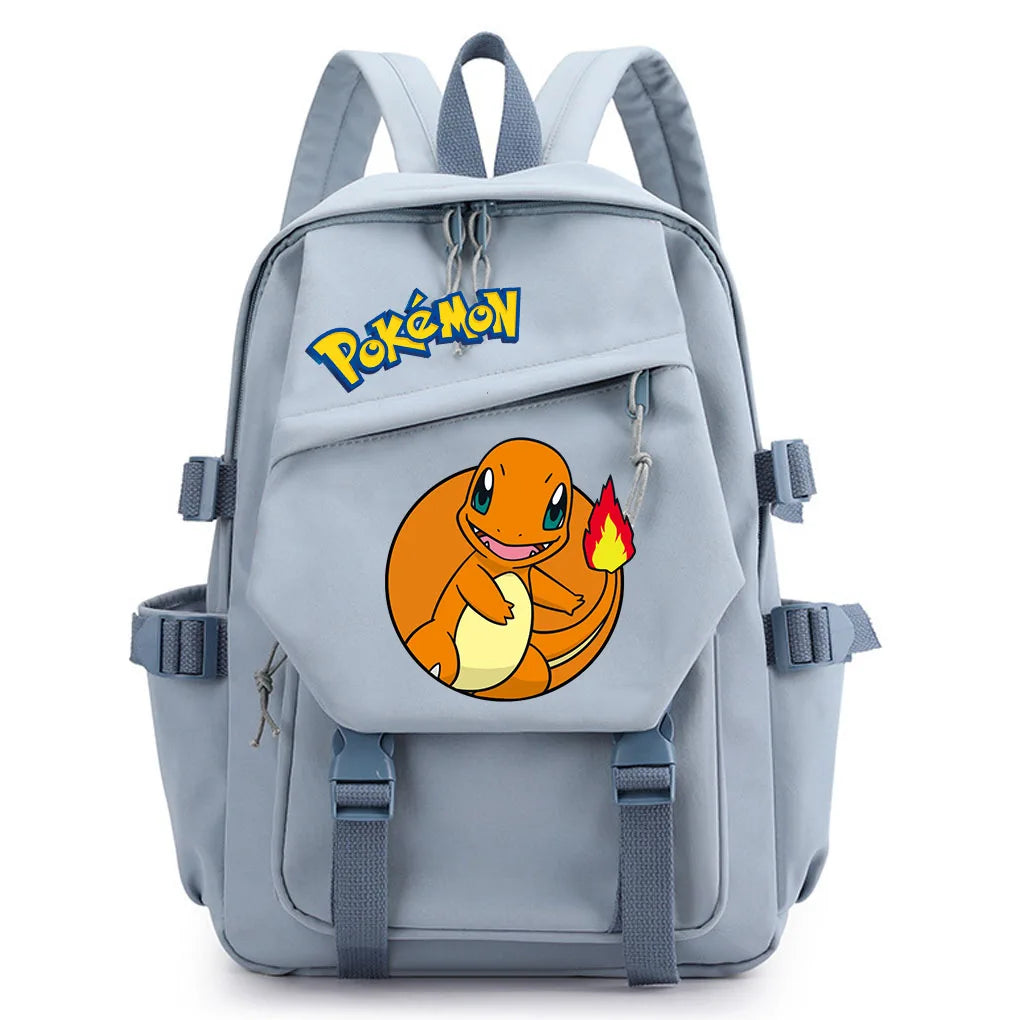 Pokémon Multi-Pocket Backpack – Large Capacity School & Travel Bag