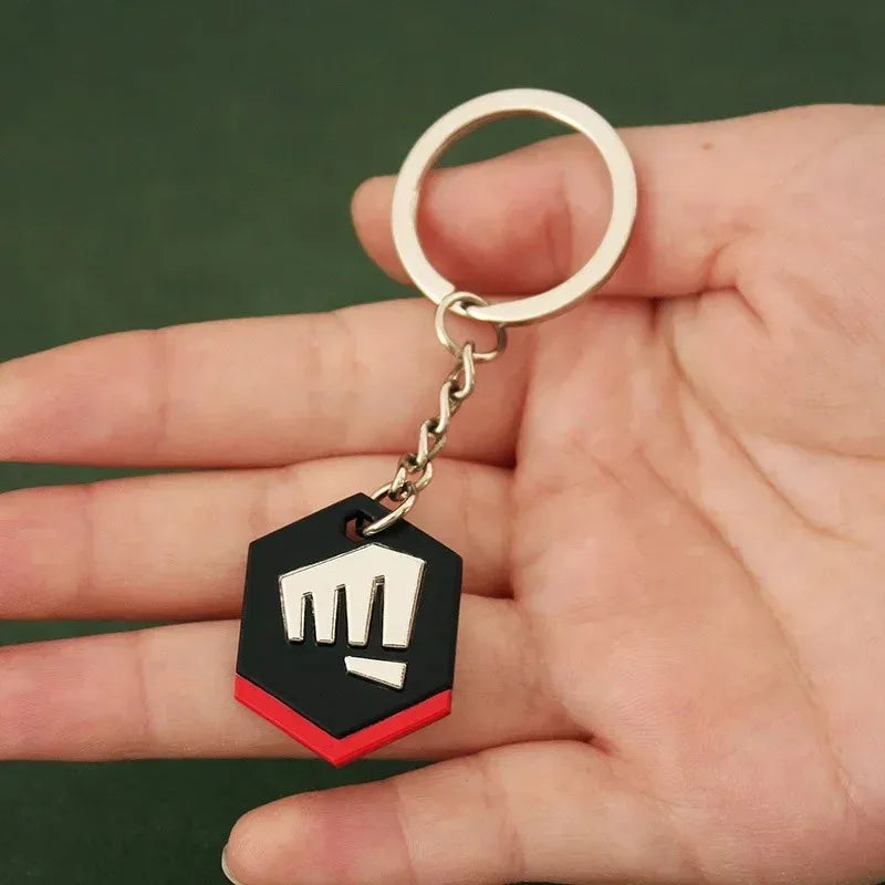 Valorant - Fist Badge Keychain