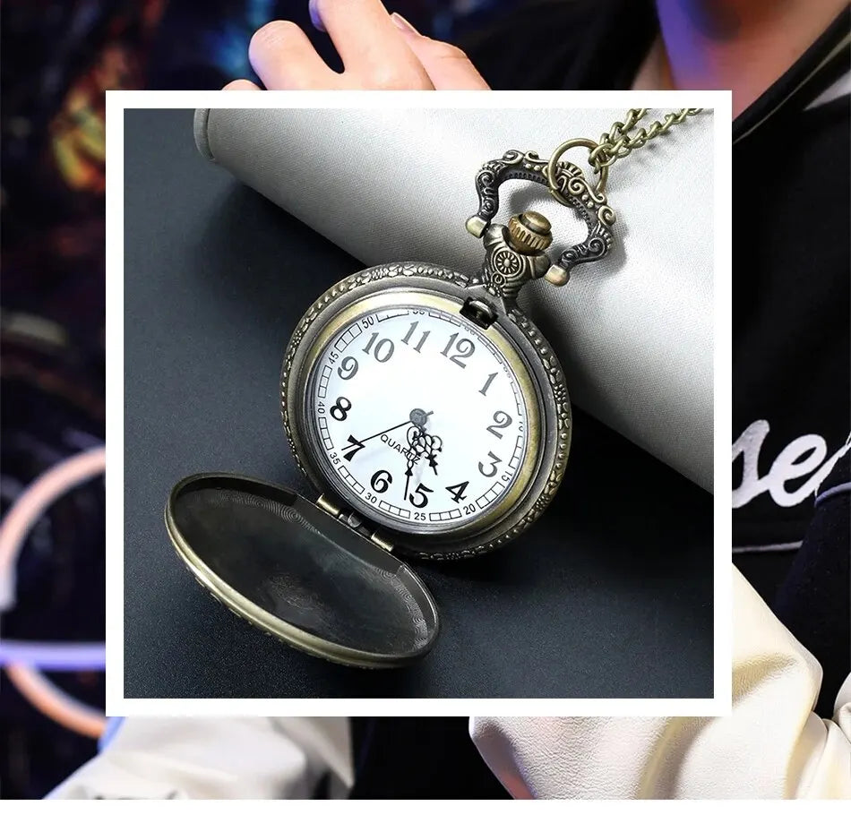 One Piece Pocket Watch & Bracelet Set – Straw Hat Pirates