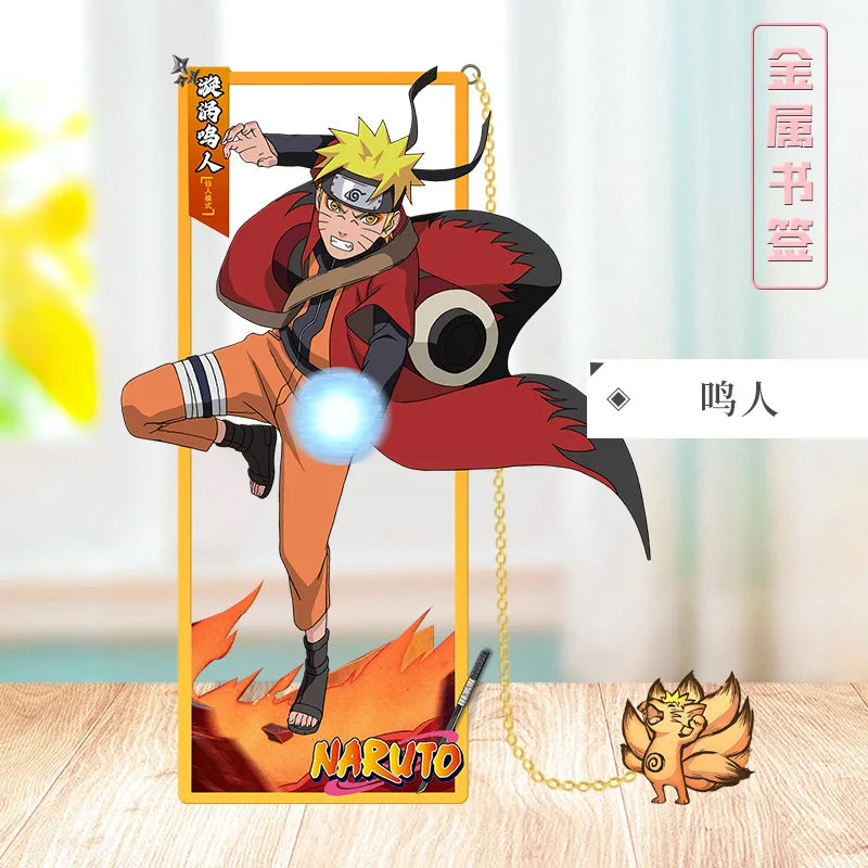 Naruto Metal Character Bookmarks – 9x4cm