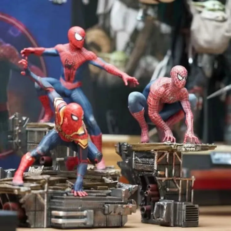 Spider-Man Iron Spider Suit Figure – 17cm Collectible Statue