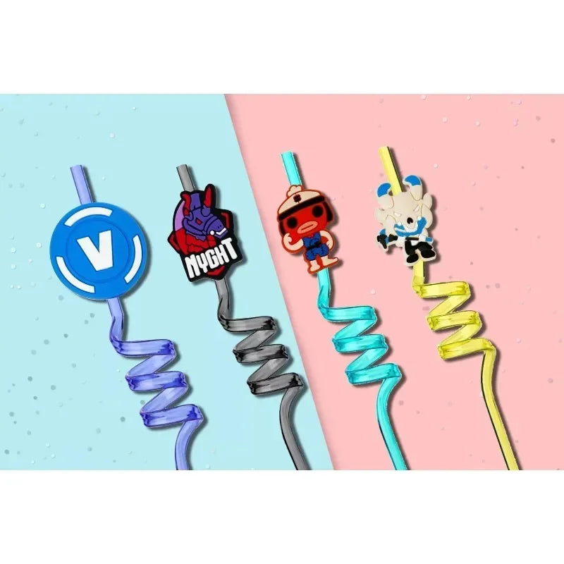 Fortnite - 8Pc Drinking Straws