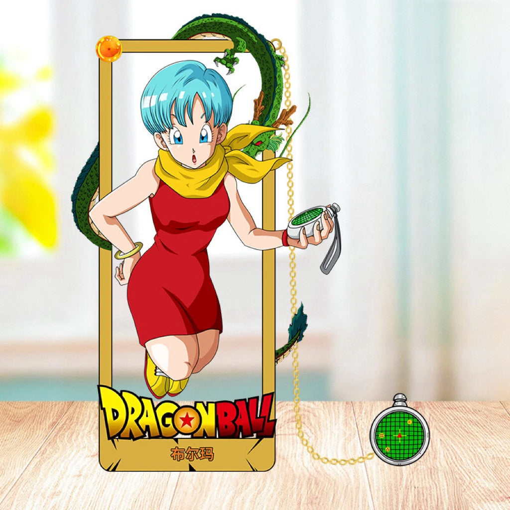 Dragon Ball Z 3D Metal Bookmarks – Anime Character Collection
