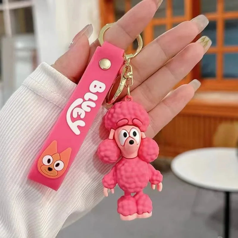 Bluey Character Keychains – 6 Variants