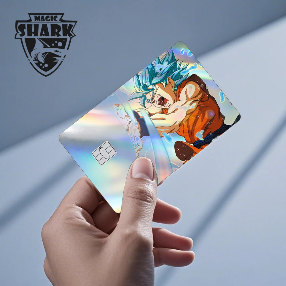 Dragon Ball Z EMV Card Stickers – Anime Card Skins for All Chip Sizes