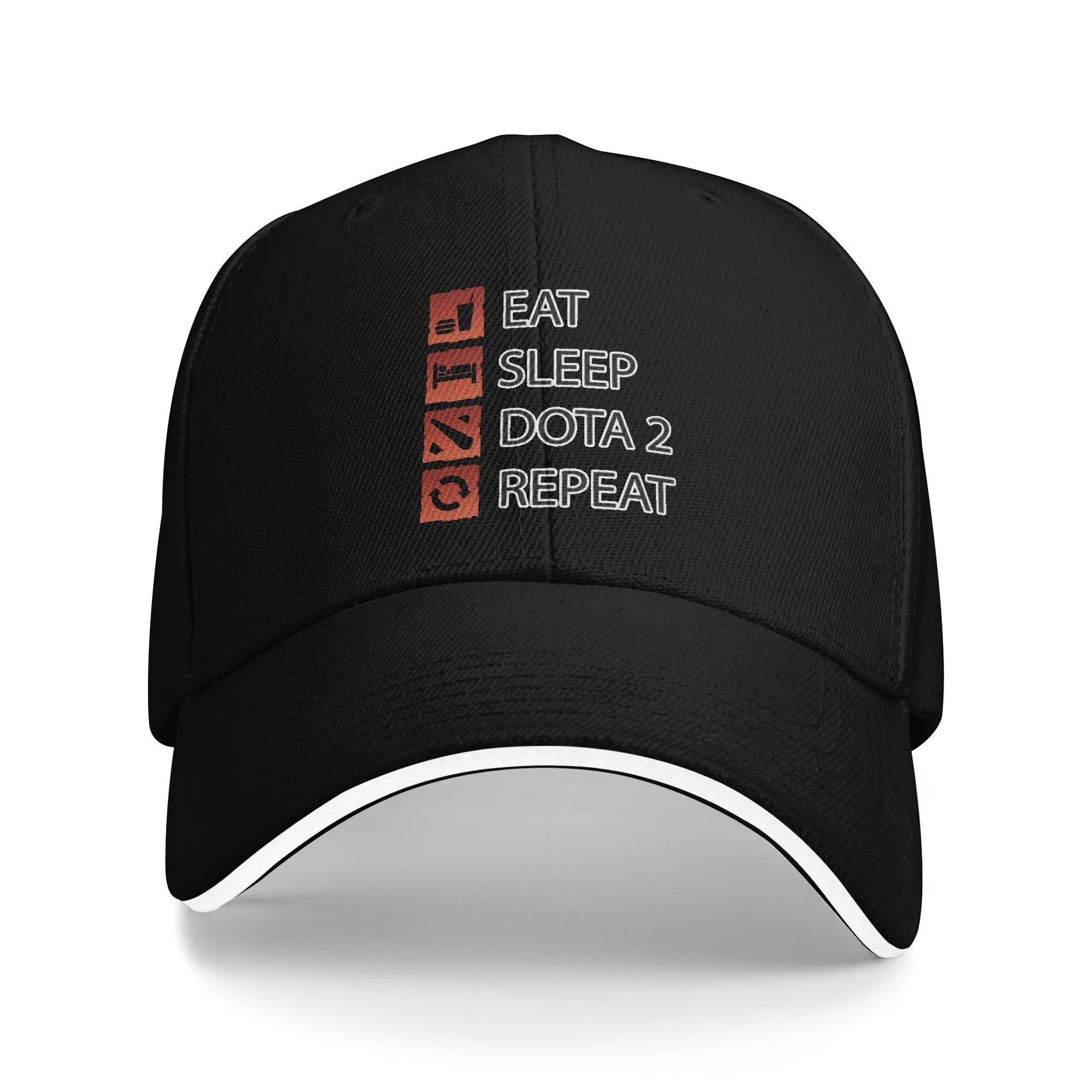 Eat Sleep Dota 2 Repeat Cap – Gamer Hat
