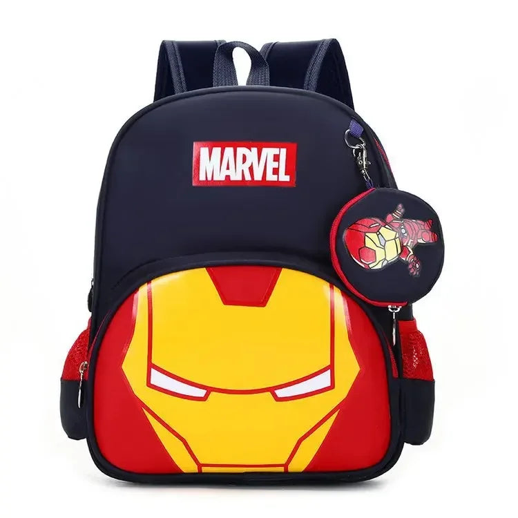 Marvel Kids Backpack Collection – Spiderman, Iron Man & Captain America