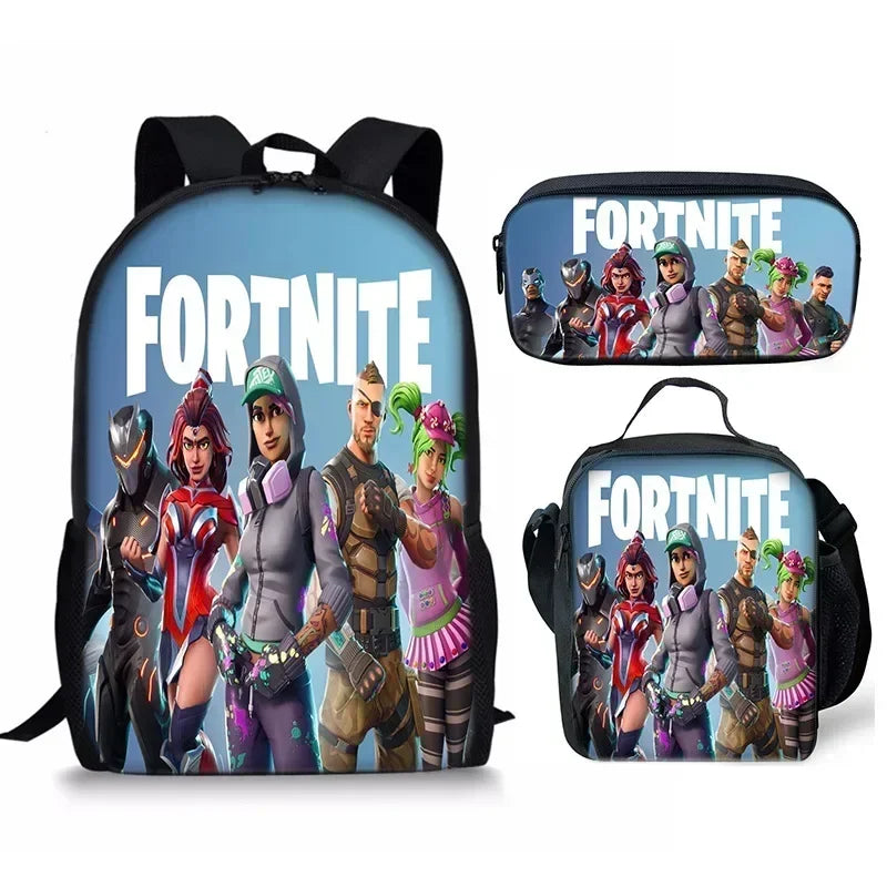 Fortnite 3-Piece Backpack Set – Multiple Styles